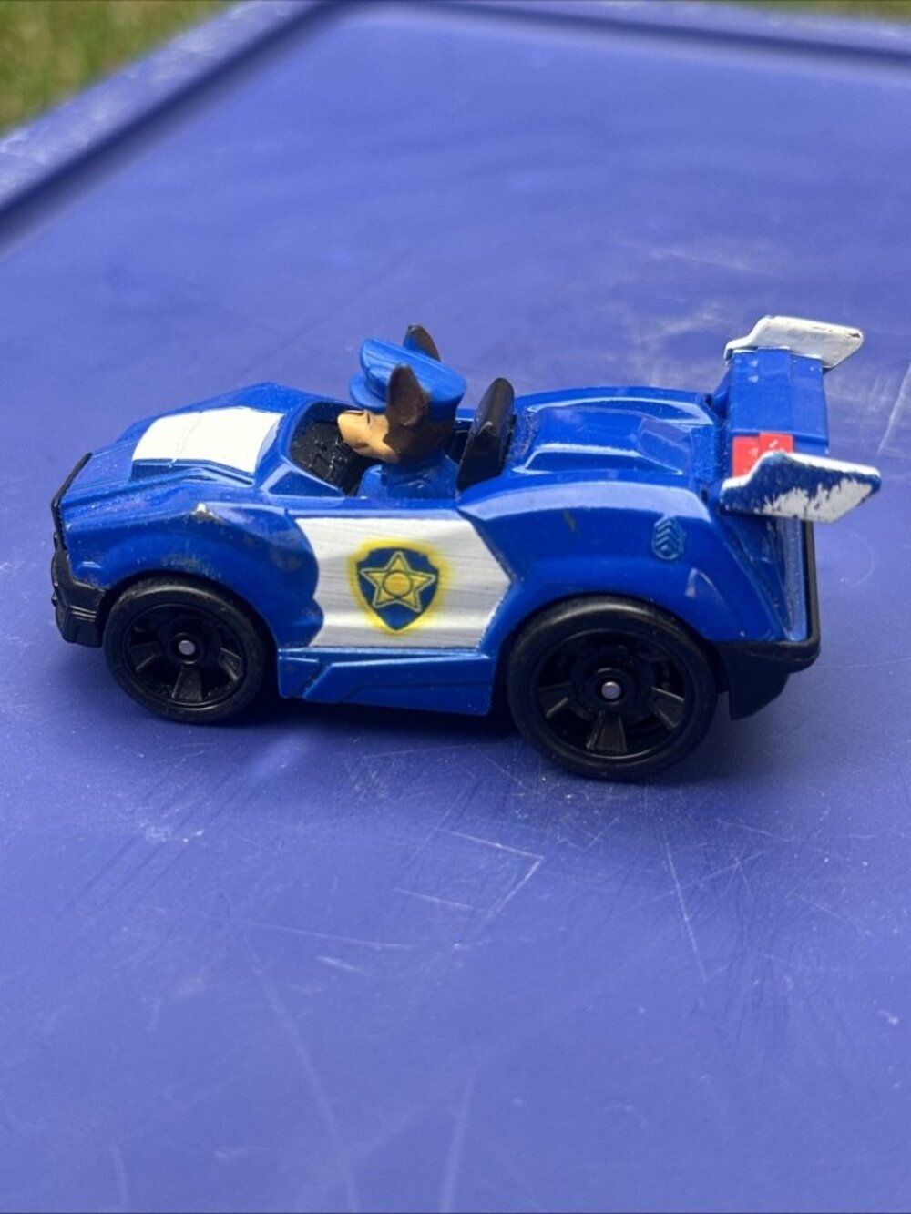 Paw Patrol Mighty Pups Super Paws Chase True Metal Car T-431